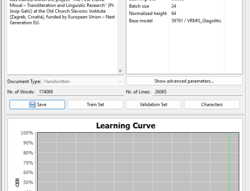 Razvijen model za strojno prepoznavanje hrvatskoglagoljičnih rukopisnih tekstova