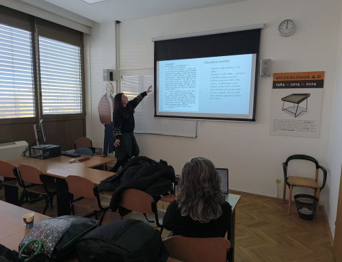 Predavanje na Odsjeku za informacijske i komunikacijske znanosti