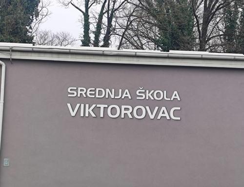 Predavanje u Srednjoj školi Viktorovac, Sisak