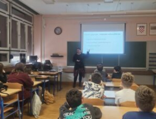 Predavanje u OŠ Cvjetno naselje, Zagreb